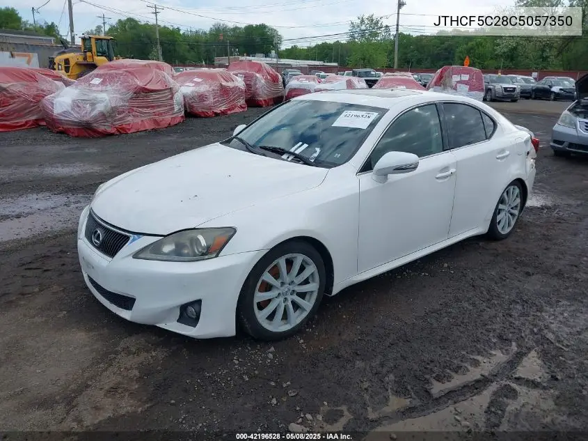 2012 Lexus Is 250 VIN: JTHCF5C28C5057350 Lot: 42196528