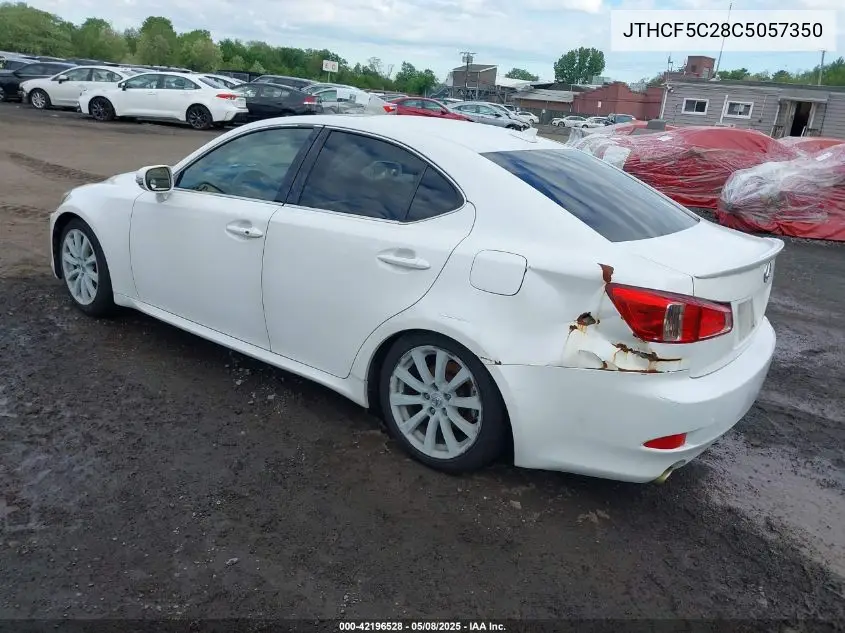 2012 Lexus Is 250 VIN: JTHCF5C28C5057350 Lot: 42196528