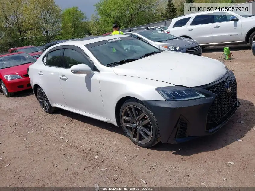 2012 Lexus Is 250 VIN: JTHCF5C24C5057930 Lot: 42251242