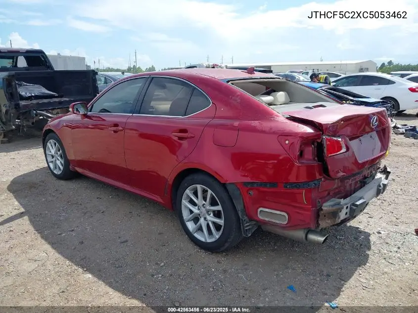 2012 Lexus Is 250 VIN: JTHCF5C2XC5053462 Lot: 42563456