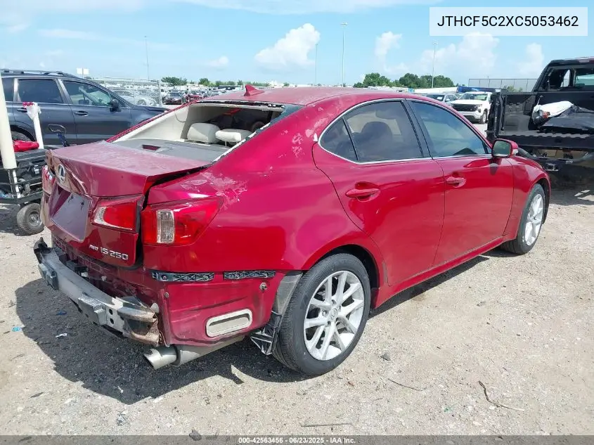 2012 Lexus Is 250 VIN: JTHCF5C2XC5053462 Lot: 42563456