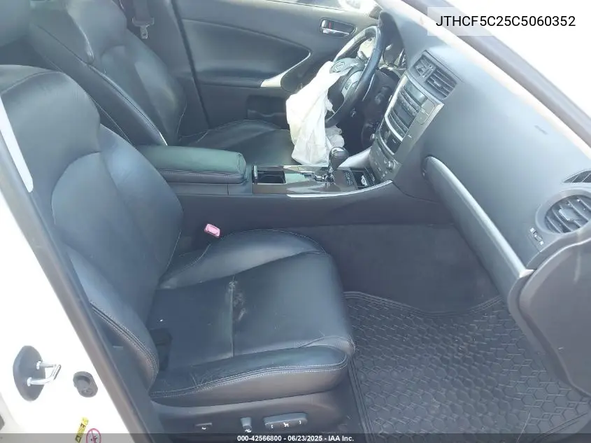 2012 Lexus Is 250 VIN: JTHCF5C25C5060352 Lot: 42566800
