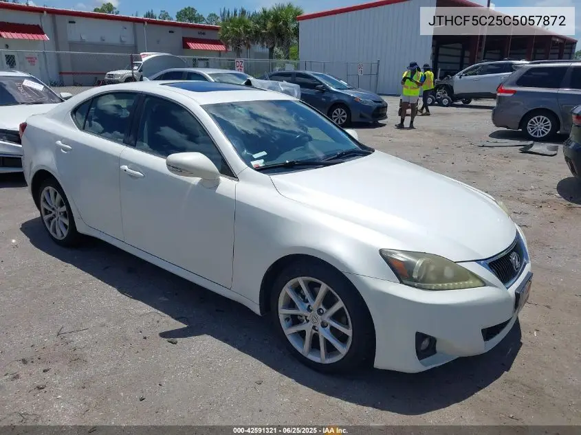 2012 Lexus Is 250 VIN: JTHCF5C25C5057872 Lot: 42591321