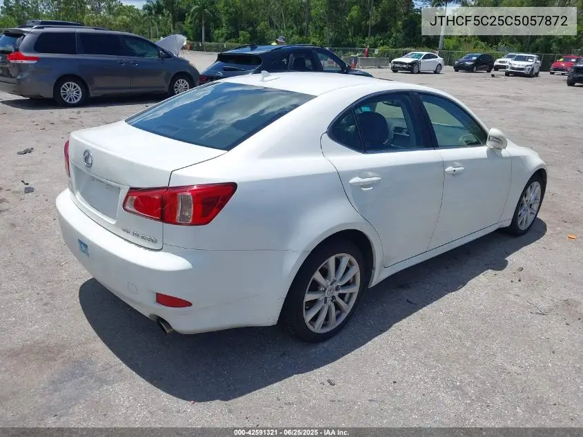 2012 Lexus Is 250 VIN: JTHCF5C25C5057872 Lot: 42591321
