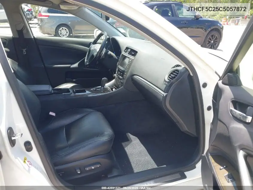2012 Lexus Is 250 VIN: JTHCF5C25C5057872 Lot: 42591321