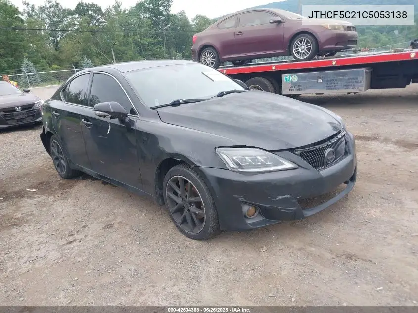 2012 Lexus Is 250 VIN: JTHCF5C21C5053138 Lot: 42604368
