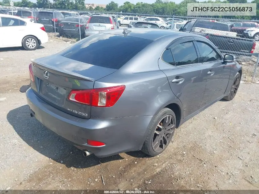 2012 Lexus Is 250 VIN: JTHCF5C22C5056873 Lot: 42604743