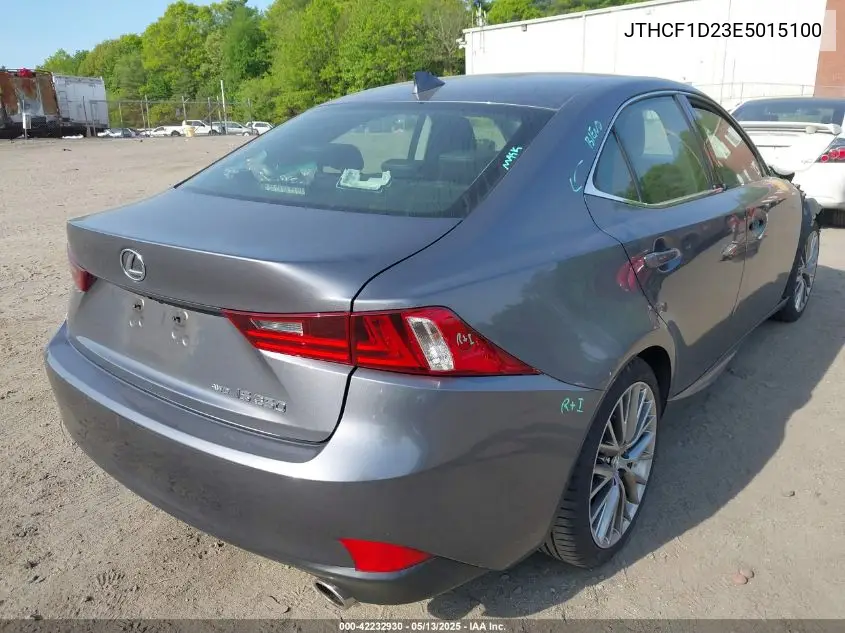 2014 Lexus Is 250 VIN: JTHCF1D23E5015100 Lot: 42232930