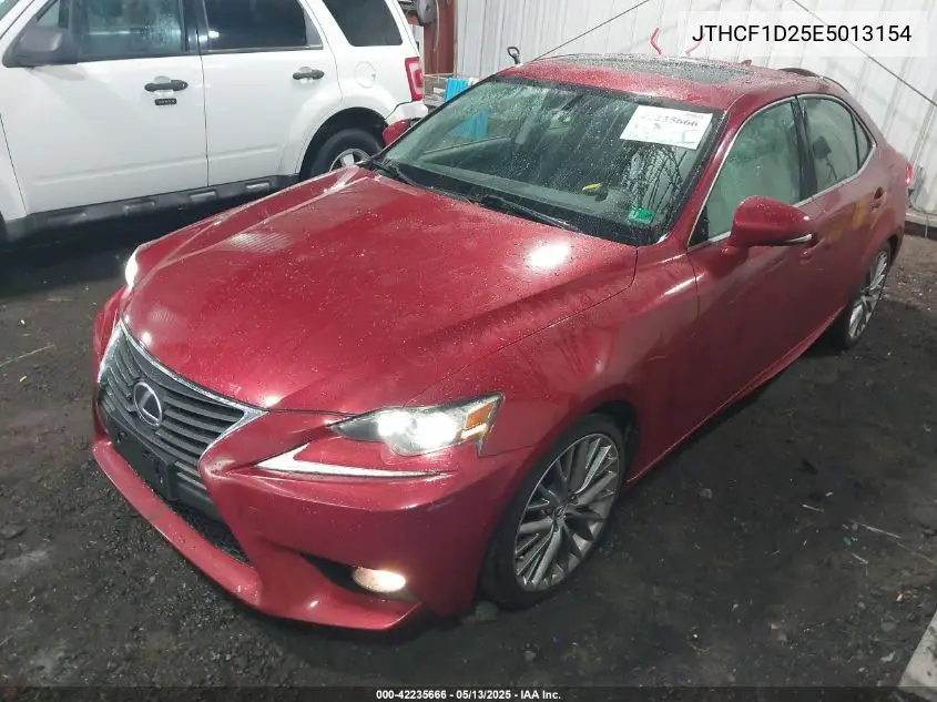 2014 Lexus Is 250 VIN: JTHCF1D25E5013154 Lot: 42235666