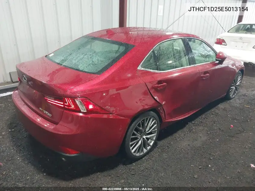 2014 Lexus Is 250 VIN: JTHCF1D25E5013154 Lot: 42235666