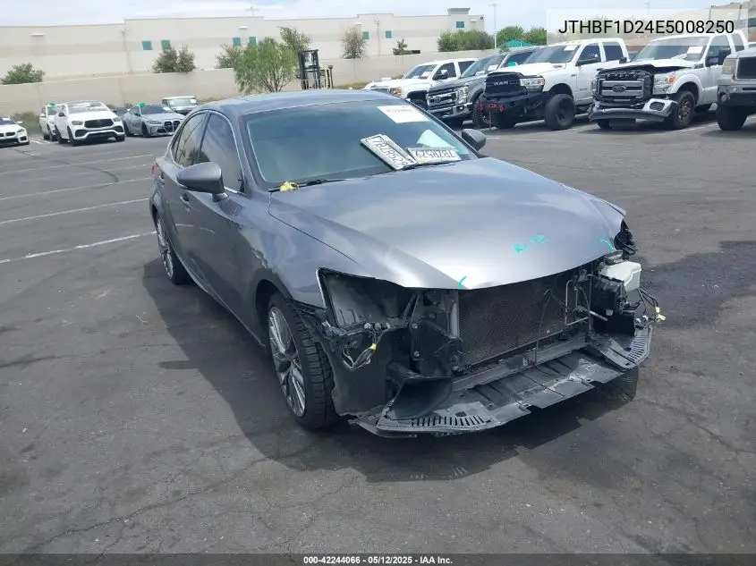 2014 Lexus Is 250 VIN: JTHBF1D24E5008250 Lot: 42244066