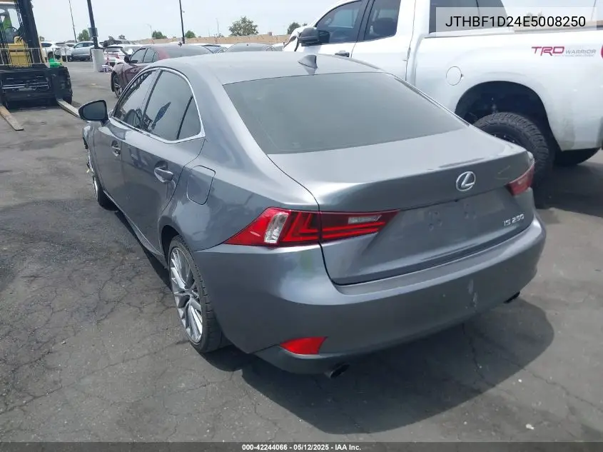 2014 Lexus Is 250 VIN: JTHBF1D24E5008250 Lot: 42244066