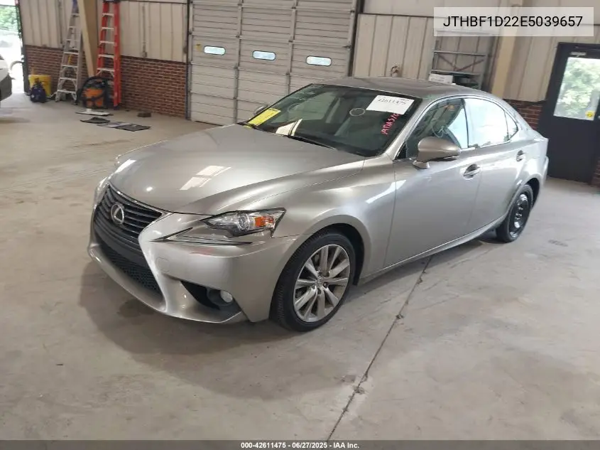 2014 Lexus Is 250 VIN: JTHBF1D22E5039657 Lot: 42611475