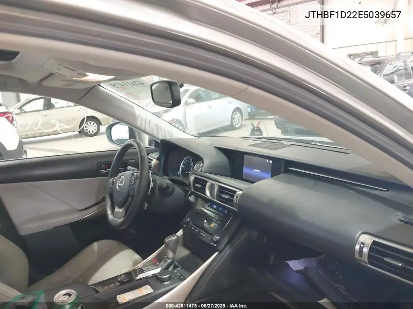 2014 Lexus Is 250 VIN: JTHBF1D22E5039657 Lot: 42611475