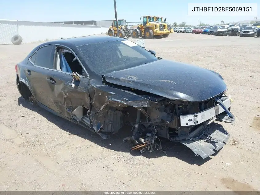 2015 Lexus Is 250 VIN: JTHBF1D28F5069151 Lot: 42256979