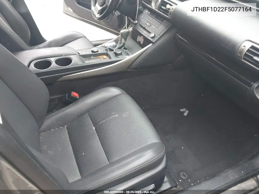 2015 Lexus Is 250 VIN: JTHBF1D22F5077164 Lot: 42593000