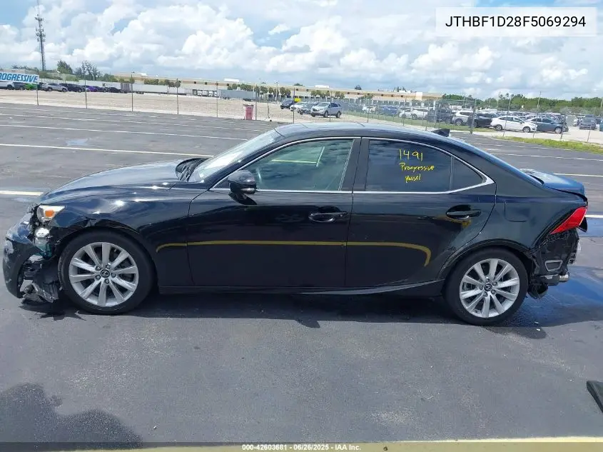 2015 Lexus Is 250 VIN: JTHBF1D28F5069294 Lot: 42603681