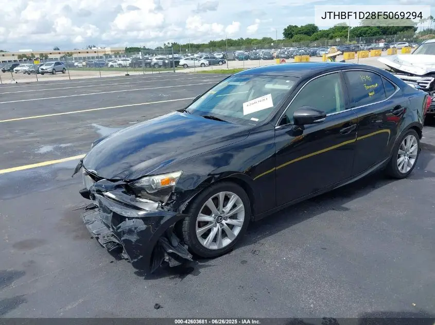 2015 Lexus Is 250 VIN: JTHBF1D28F5069294 Lot: 42603681