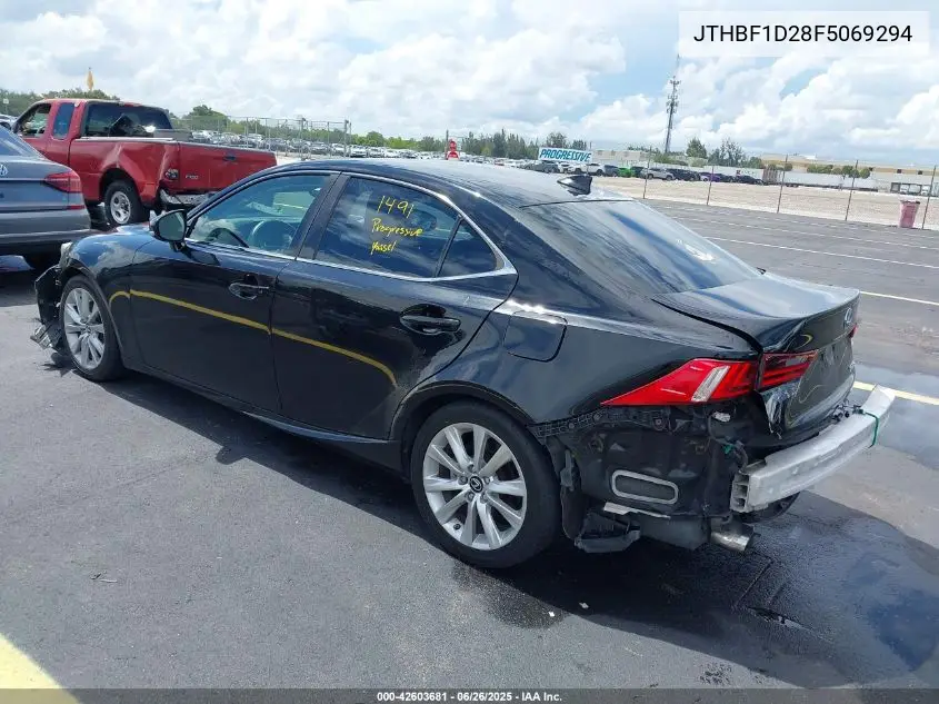 2015 Lexus Is 250 VIN: JTHBF1D28F5069294 Lot: 42603681