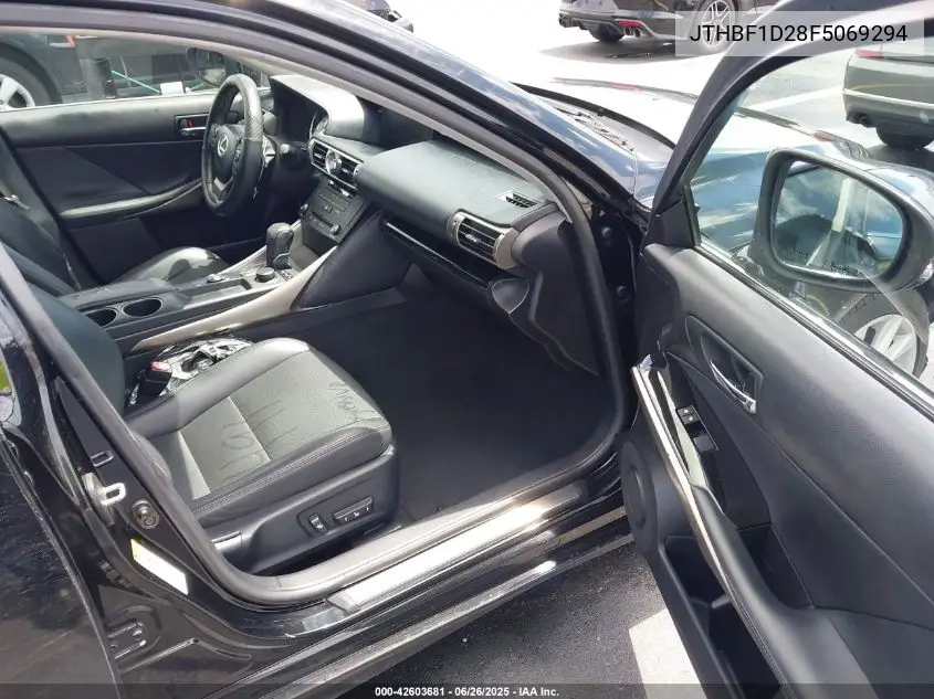 2015 Lexus Is 250 VIN: JTHBF1D28F5069294 Lot: 42603681