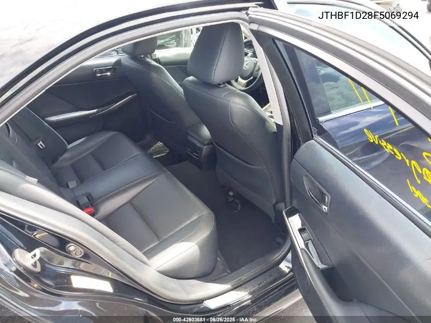 2015 Lexus Is 250 VIN: JTHBF1D28F5069294 Lot: 42603681