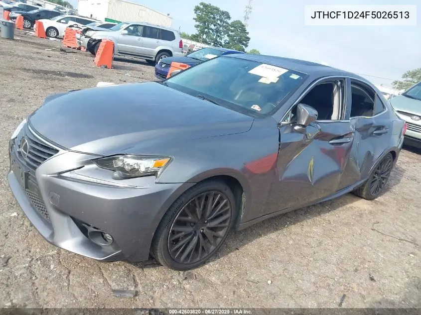 2015 Lexus Is 250 250 VIN: JTHCF1D24F5026513 Lot: 42603820