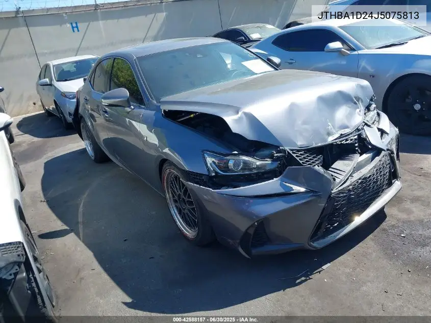 2018 Lexus Is 300 VIN: JTHBA1D24J5075813 Lot: 42588157