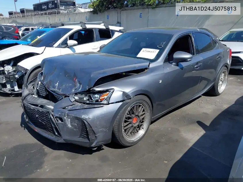 2018 Lexus Is 300 VIN: JTHBA1D24J5075813 Lot: 42588157