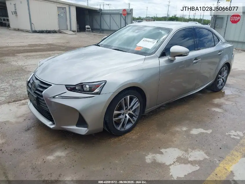2018 Lexus Is 300 300 VIN: JTHBA1D28J5066077 Lot: 42591572
