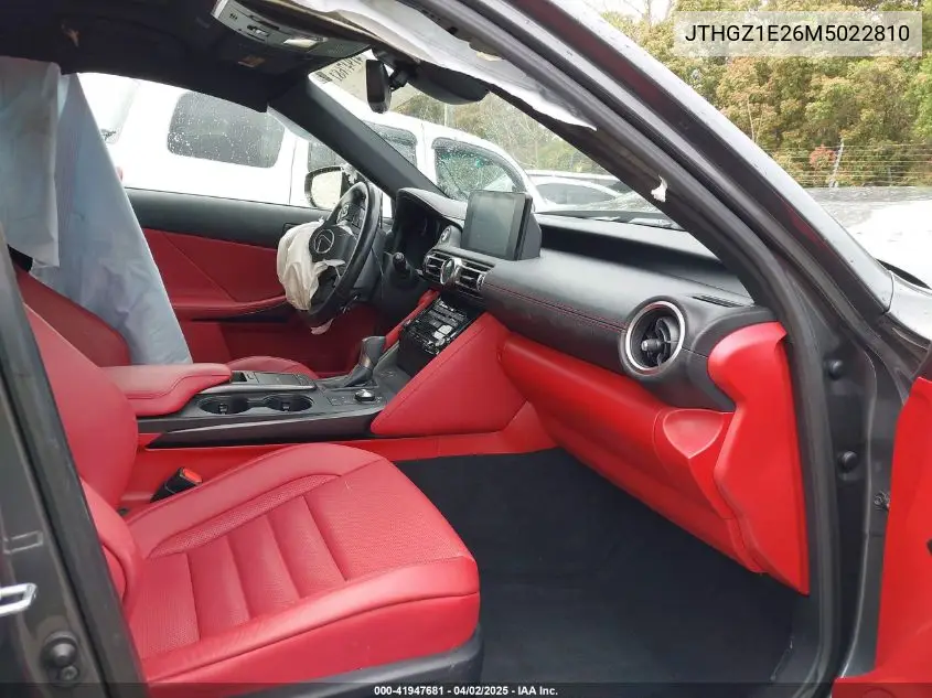 2021 Lexus Is 350 F Sport VIN: JTHGZ1E26M5022810 Lot: 41947681
