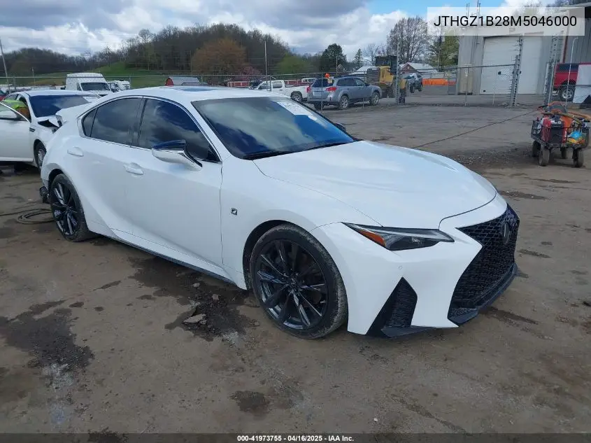 2021 Lexus Is 350 F Sport VIN: JTHGZ1B28M5046000 Lot: 41973755