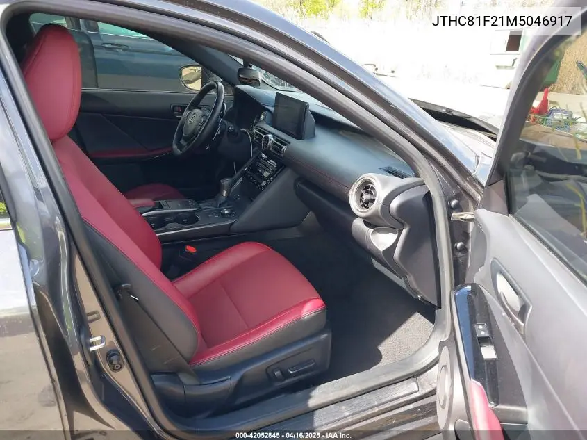 2021 Lexus Is 300 VIN: JTHC81F21M5046917 Lot: 42052845