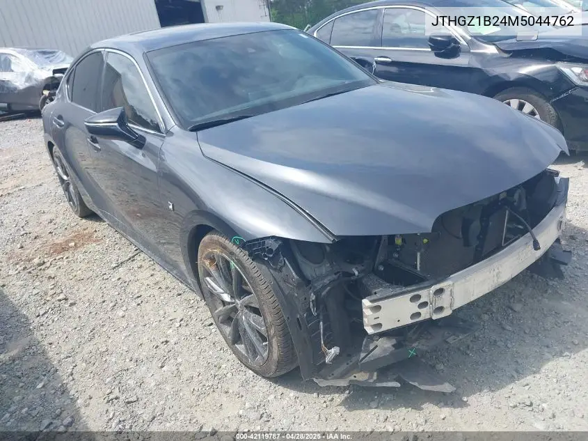 2021 Lexus Is 350 F Sport VIN: JTHGZ1B24M5044762 Lot: 42119787