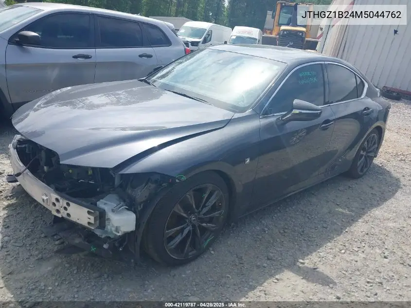 2021 Lexus Is 350 F Sport VIN: JTHGZ1B24M5044762 Lot: 42119787