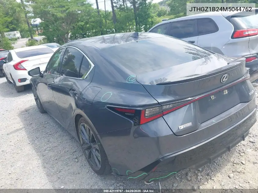 2021 Lexus Is 350 F Sport VIN: JTHGZ1B24M5044762 Lot: 42119787