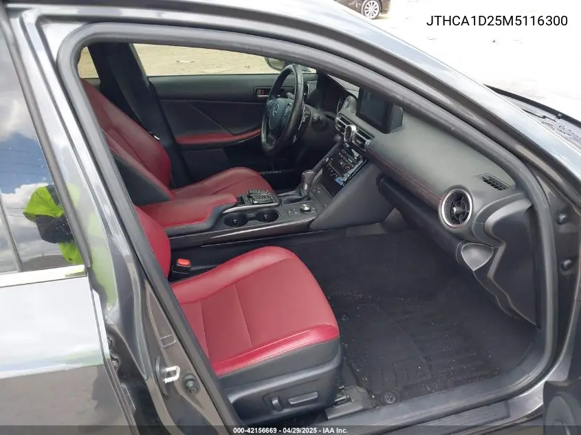 2021 Lexus Is 300 VIN: JTHCA1D25M5116300 Lot: 42156669