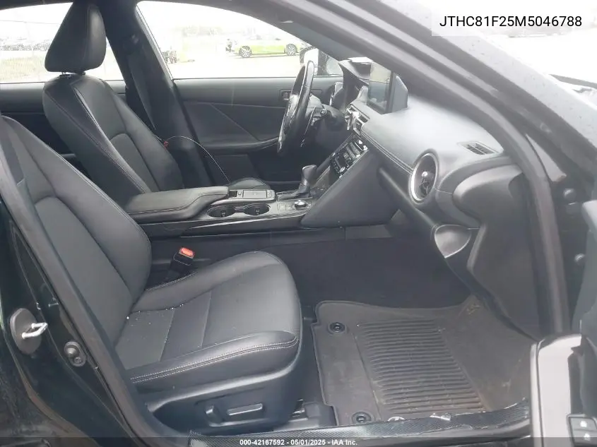 2021 Lexus Is 300 VIN: JTHC81F25M5046788 Lot: 42167592