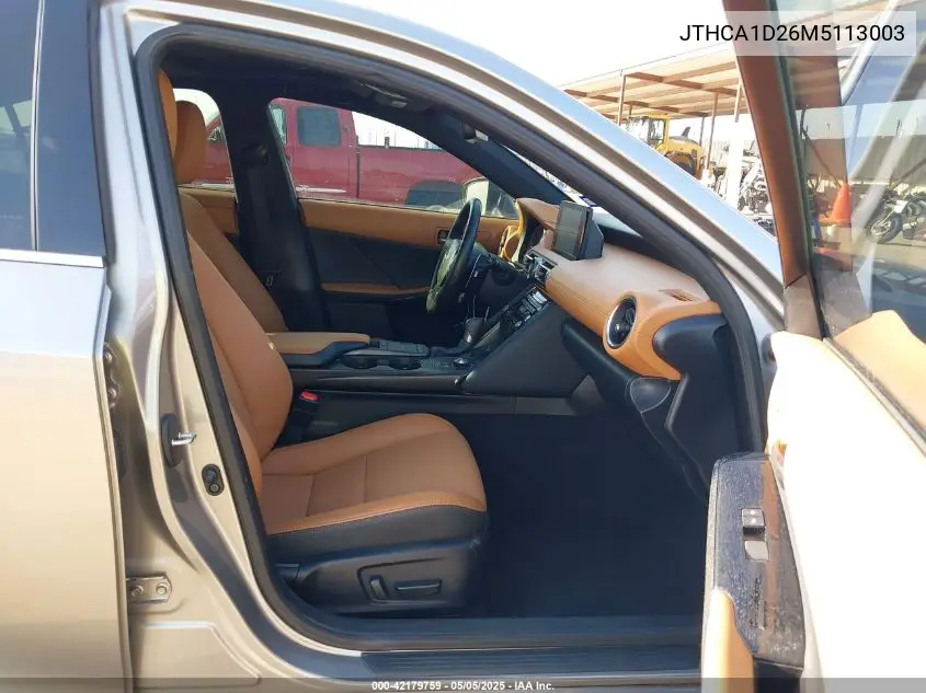2021 Lexus Is 300 VIN: JTHCA1D26M5113003 Lot: 42179759