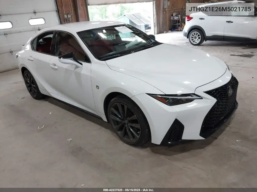 2021 Lexus Is 350 F Sport VIN: JTHGZ1E26M5021785 Lot: 42237520