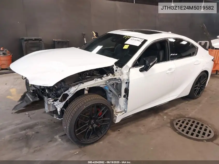 2021 Lexus Is 350 F Sport VIN: JTHGZ1E24M5019582 Lot: 42542062