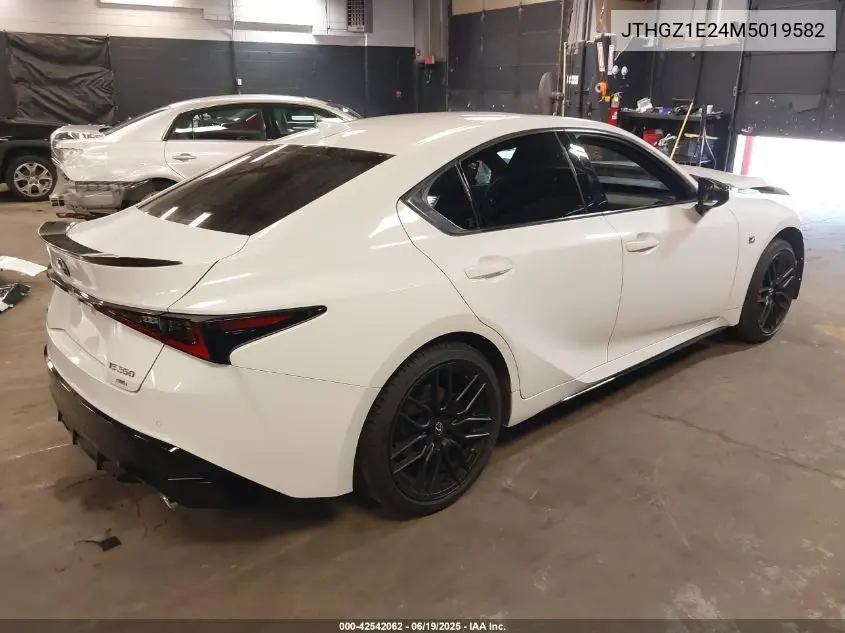 2021 Lexus Is 350 F Sport VIN: JTHGZ1E24M5019582 Lot: 42542062