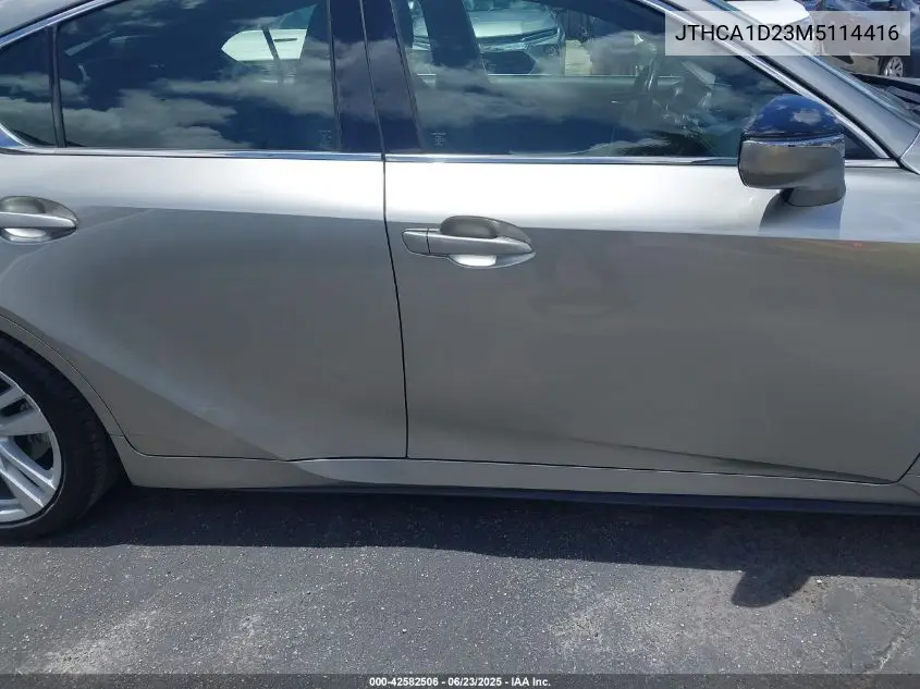 2021 Lexus Is 300 VIN: JTHCA1D23M5114416 Lot: 42582506