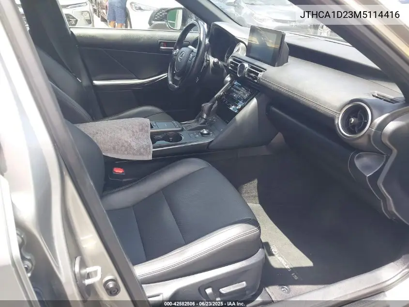 2021 Lexus Is 300 VIN: JTHCA1D23M5114416 Lot: 42582506