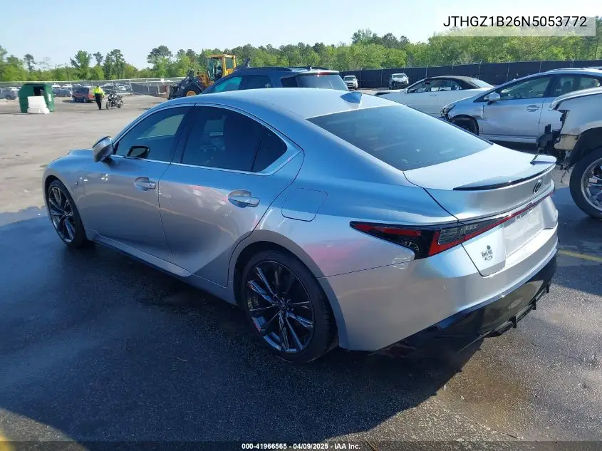 2022 Lexus Is 350 F Sport VIN: JTHGZ1B26N5053772 Lot: 41966565