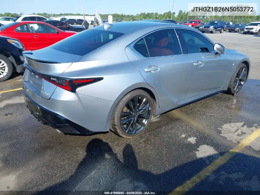 2022 Lexus Is 350 F Sport VIN: JTHGZ1B26N5053772 Lot: 41966565