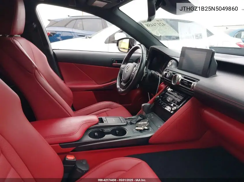 2022 Lexus Is 350 F Sport VIN: JTHGZ1B25N5049860 Lot: 42174458