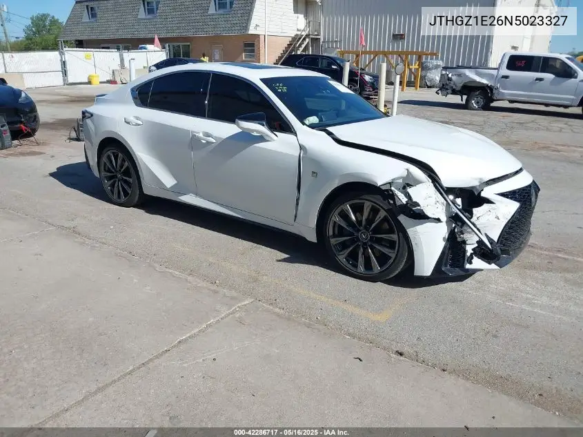 2022 Lexus Is 350 F Sport VIN: JTHGZ1E26N5023327 Lot: 42286717