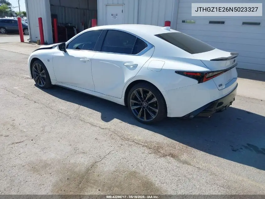 2022 Lexus Is 350 F Sport VIN: JTHGZ1E26N5023327 Lot: 42286717