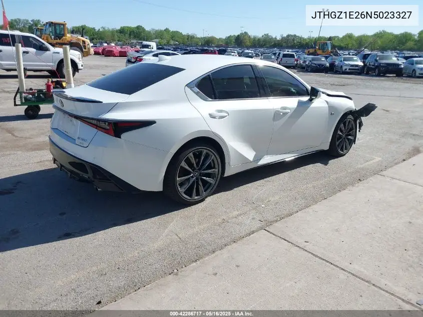 2022 Lexus Is 350 F Sport VIN: JTHGZ1E26N5023327 Lot: 42286717