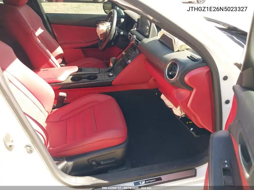 2022 Lexus Is 350 F Sport VIN: JTHGZ1E26N5023327 Lot: 42286717
